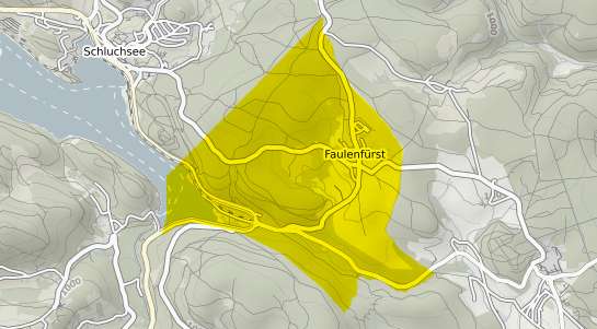 Immobilienpreisekarte Schluchsee Seebrugg