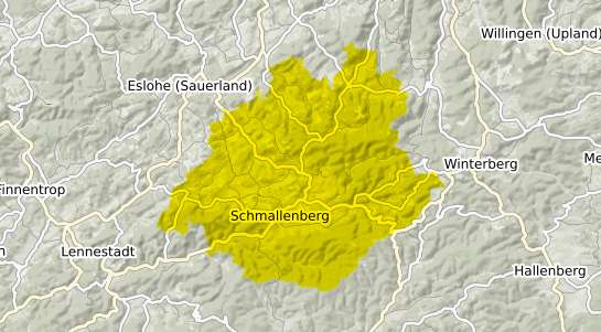 Immobilienpreisekarte Schmallenberg Schmallenberg