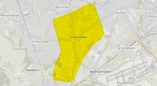 Immobilienpreisekarte Schoenefeld Grossziethen