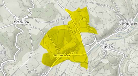 Immobilienpreisekarte Sch&ouml;ntal Winzenhofen