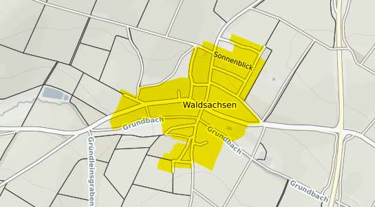Immobilienpreisekarte Schonungen Waldsachsen