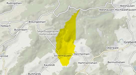 Immobilienpreisekarte Schotten Sichenhausen