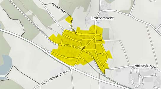 Immobilienpreisekarte Schwarzenfeld Kögl