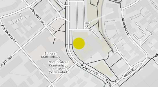 Immobilienpreisekarte Schweinfurt Innenstadt