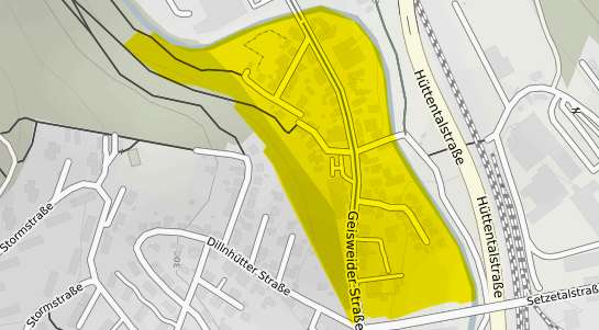 Immobilienpreisekarte Siegen Dillnhütten