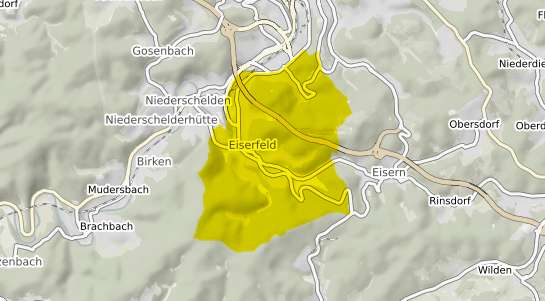 Immobilienpreisekarte Siegen Eiserfeld