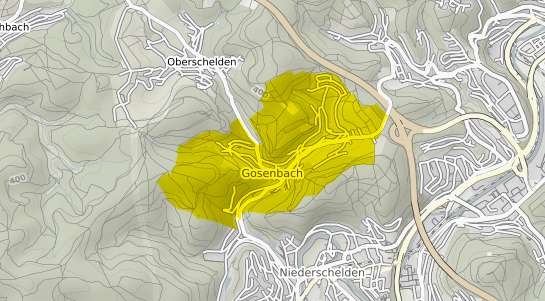 Immobilienpreisekarte Siegen Gosenbach