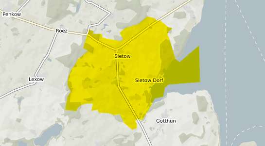 Immobilienpreisekarte Sietow Sietow