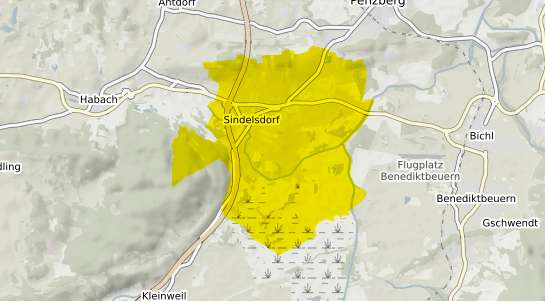 Immobilienpreisekarte Sindelsdorf Sindelsdorf