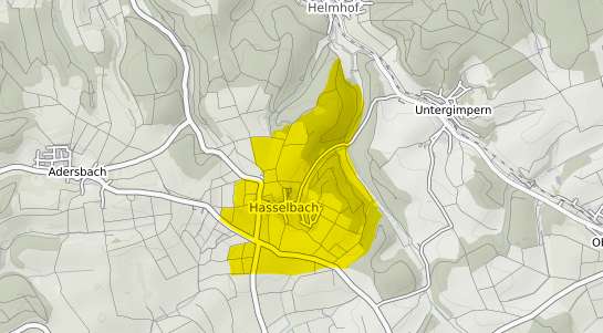 Immobilienpreisekarte Sinsheim Hasselbach