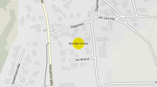 Immobilienpreisekarte Spraitbach Vorderlintal