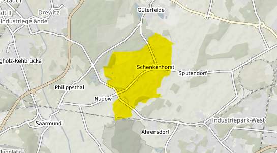 Immobilienpreisekarte Stahnsdorf Schenkenhorst