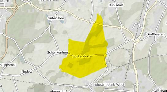Immobilienpreisekarte Stahnsdorf Sputendorf
