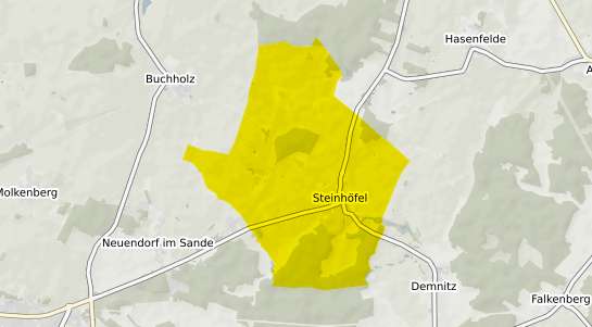 Immobilienpreisekarte Steinhoefel Steinh&ouml;fel