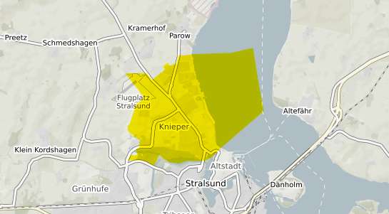 Immobilienpreisekarte Stralsund Knieper