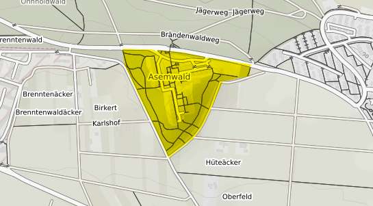 Immobilienpreisekarte Stuttgart Asemwald