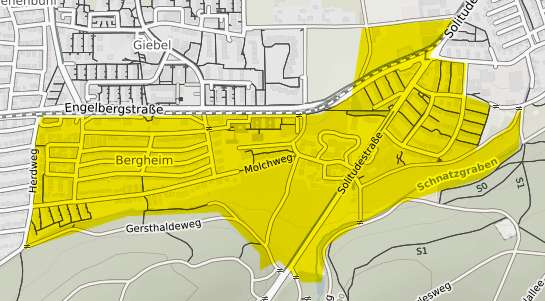 Immobilienpreisekarte Stuttgart Bergheim