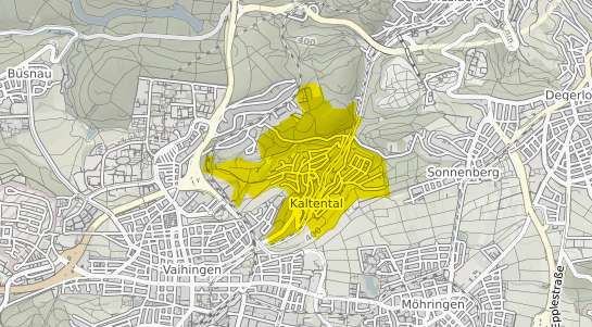 Immobilienpreisekarte Stuttgart Kaltental