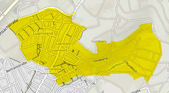 Immobilienpreisekarte Stuttgart Luginsland