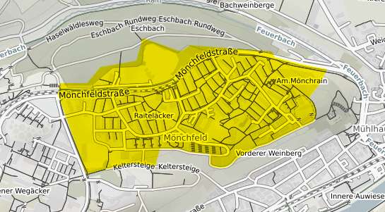 Immobilienpreisekarte Stuttgart Mönchfeld
