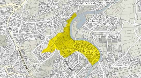 Immobilienpreisekarte Stuttgart M&uuml;nster
