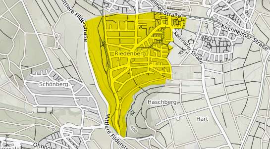 Immobilienpreisekarte Stuttgart Riedenberg