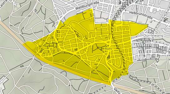 Immobilienpreisekarte Stuttgart Rohr