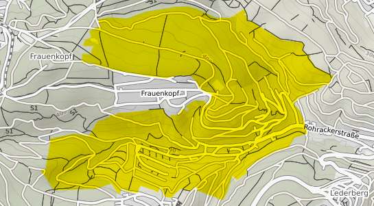 Immobilienpreisekarte Stuttgart Rohracker