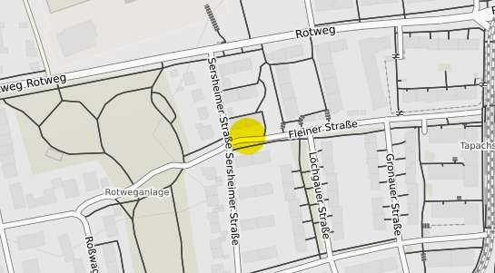 Immobilienpreisekarte Stuttgart Rot