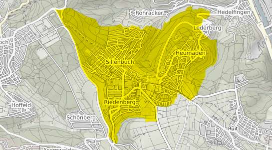 Immobilienpreisekarte Stuttgart Sillenbuch