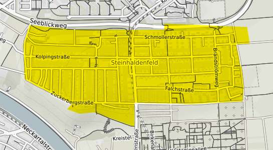 Immobilienpreisekarte Stuttgart Steinhaldenfeld