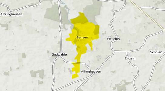 Immobilienpreisekarte Sudwalde Bensen