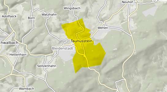 Immobilienpreisekarte Taunusstein Hahn