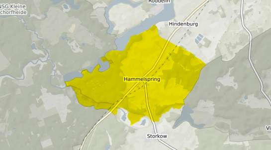 Immobilienpreisekarte Templin Hammelspring