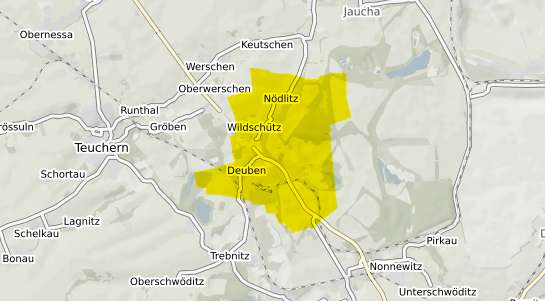 Immobilienpreisekarte Teuchern Deuben
