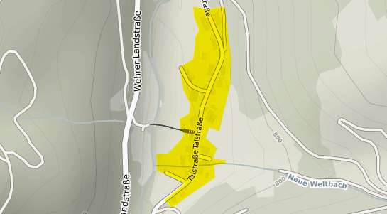 Immobilienpreisekarte Todtmoos Glash&uuml;tte