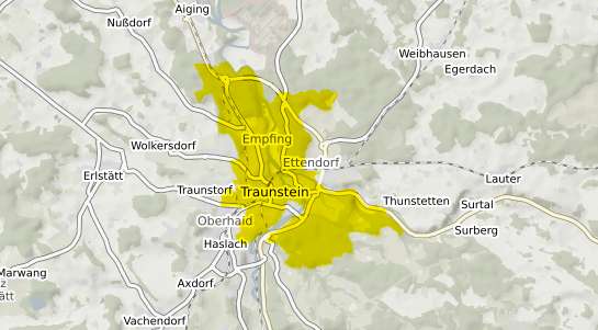 Immobilienpreisekarte Traunstein Traunstein