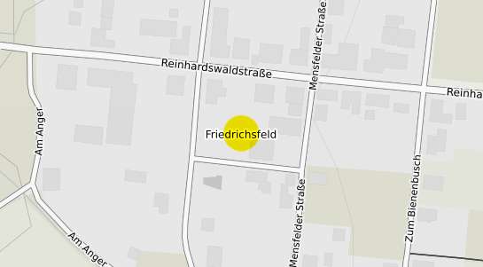 Immobilienpreisekarte Trendelburg Friedrichsfeld