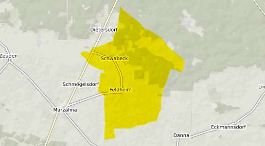 Immobilienpreisekarte Treuenbrietzen Feldheim