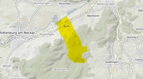 Immobilienpreisekarte T&uuml;bingen B&uuml;hl