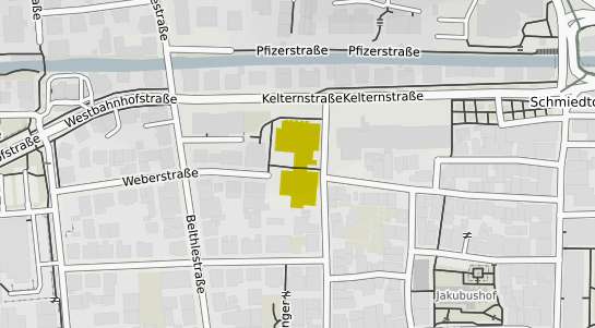 Immobilienpreisekarte T&uuml;bingen Innenstadt