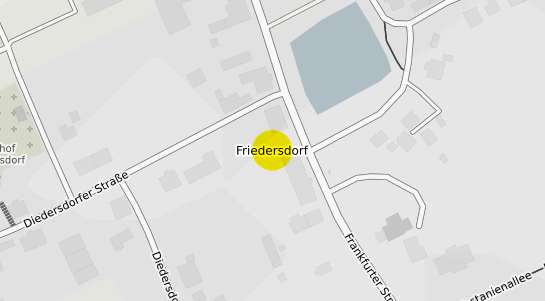 Immobilienpreisekarte Vierlinden Friedersdorf