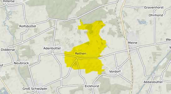 Immobilienpreisekarte Vordorf Rethen