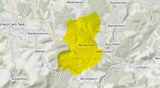Immobilienpreisekarte Wadern Nunkirchen