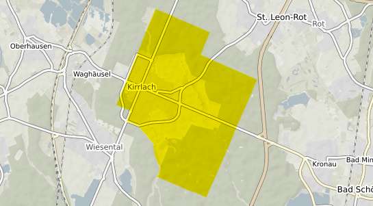 Immobilienpreisekarte Wagh&auml;usel Kirrlach