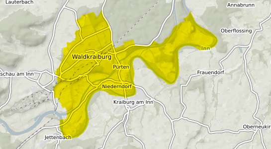 Immobilienpreisekarte Waldkraiburg Waldkraiburg