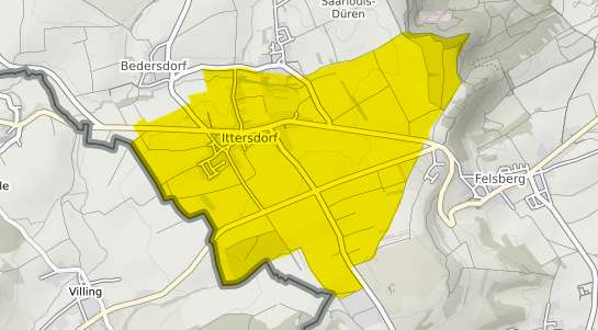 Immobilienpreisekarte Wallerfangen Ittersdorf