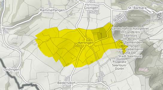 Immobilienpreisekarte Wallerfangen Kerlingen