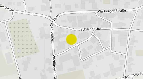 Immobilienpreisekarte Warburg D&ouml;ssel