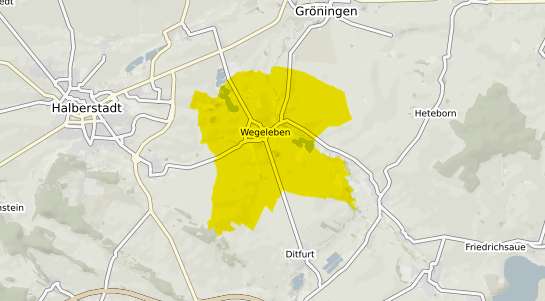 Immobilienpreisekarte Wegeleben Wegeleben